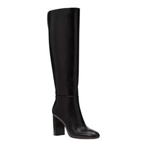 Kate Spade Women's Aimee Tall Leather Dress Boots Black Size 9 1/2